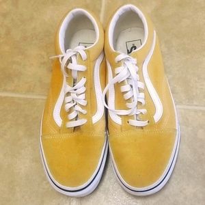 Mustard yellow Old skool Vans